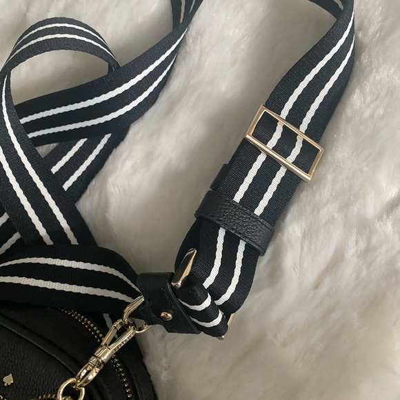 Black leather Kate spade crossbody - Picture 7 of 8
